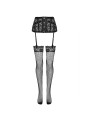 LIVCO CORSETTI FASHION - STRUMPFGÜRTEL + STRÜMPFE SCHWARZ L/XL