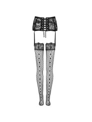 LIVCO CORSETTI FASHION - JELLY LC 90673 KOUSENBAND + KOUSEN ZWART L/XL