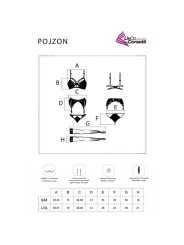 LIVCO CORSETTI FASHION - POJZON LC 90670 BH + KOUSEN + KOUSENBAND + ZW