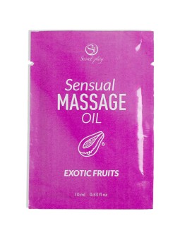 SECRETPLAY - ÓLEO DE MASSAGEM DE FRUTAS EXÓTICAS EM DOSE ÚNICA 10 ML