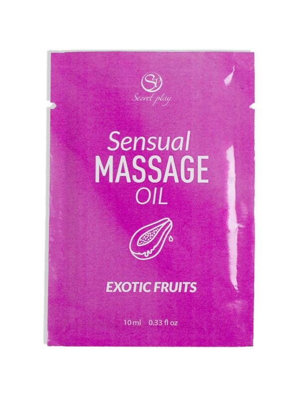 SECRETPLAY - ENKELE DOSIS EXOTISCHE FRUIT MASSAGEOLIE 10 ML