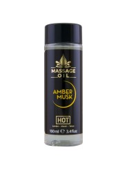HOT - LEO DE MASSAGEM ÂMBAR E ALMÍSCAR 100 ML