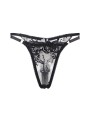 SUBBLIME - SET DE 3 PIEZAS SUJETADOR + TANGA + LIGA ESTAMPADO FLORAL N