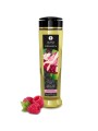 SHUNGA - ÓLEO DE MASSAGEM ORGÂNICO COM AROMA DE FRAMBOESA 240 ML
