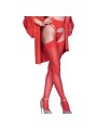 CHILIROSE - CR 4312 CALZA REGGER ROSSO S/M