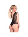 CHILIROSE - CR 4383 BODY CROTCHLESS NERO S/L