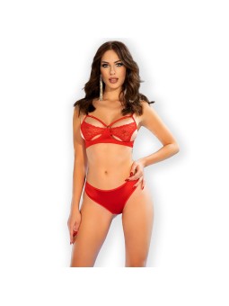 CHILIROSE - CR 4676 CONJUNTO DUAS PEÇAS VERMELHO M