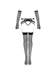 LIVCO CORSETTI FASHION - NEMALIA SET JARRETELLEGORDEL + KOUSEN + HANDS