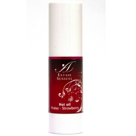 EXTASE SENSUAL - AARDBEI WARMTE STIMULERENDE OLIE 30 ML