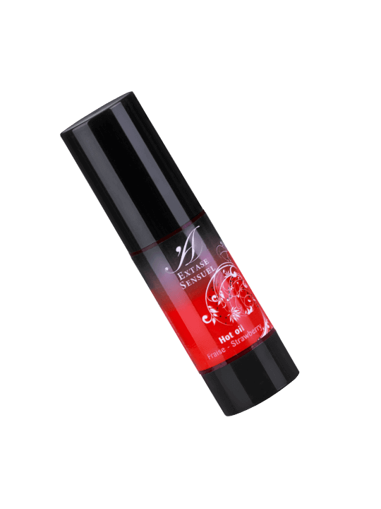 EXTASE SENSUAL - ÓLEO ESTIMULANTE DE CALOR DE MORANGO 30 ML