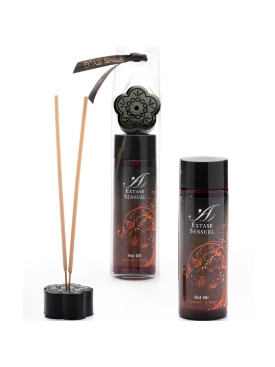 EXTASE SENSUAL - CHOCOLATE AND ORANGE STIMULATING OIL 100 ML