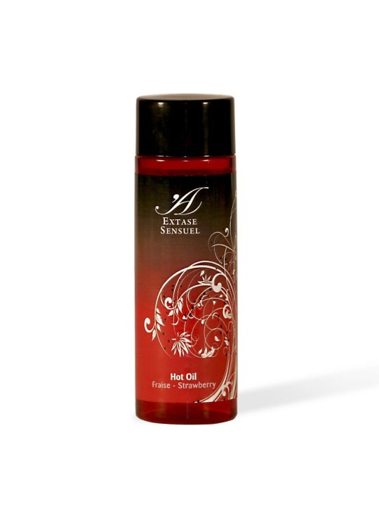 EXTASE SENSUAL - AARDBEI WARMTE STIMULERENDE OLIE 100 ML