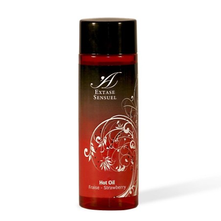 EXTASE SENSUAL - AARDBEI WARMTE STIMULERENDE OLIE 100 ML