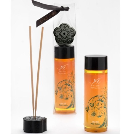 EXTASE SENSUAL - ANANAS COLADA WARMTE STIMULERENDE OLIE 100 ML