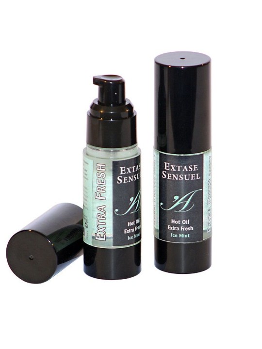 EXTASE SENSUAL - HUILE DE MASSAGE EFFET GLACE EXTRA FRAÎCHE 30 ML