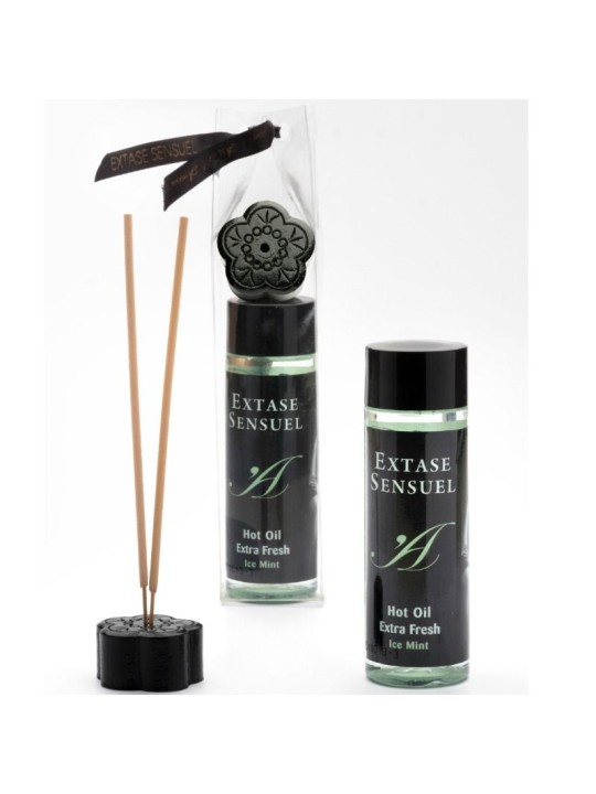 EXTASE SENSUAL - OLIO DA MASSAGGIO CON EFFETTO GHIACCIO EXTRA FRESCO 1