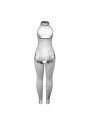 SUBBLIME - 951801 BODYSTOCKING MET KANT EN KRUISLUITING MET HOGE HALS 