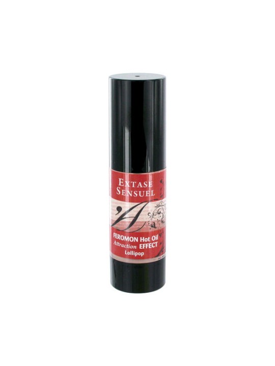 EXTASE SENSUAL - ÓLEO DE MASSAGEM EFEITO DE AQUECIMENTO COM FEROMONAS 