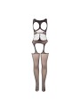 SUBBLIME - 951900 BODYSTOCKING RÉSILLE SANS FOURRURE AVEC COQUE ET ÉPA