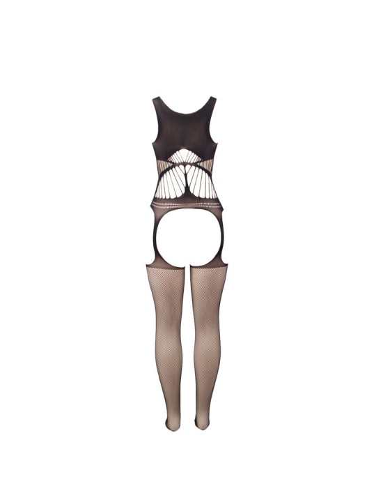 SUBBLIME - 951900 BODYSTOCKING SEM FUNDO DE REDE COM COPA E OMBROS ABE