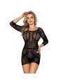 SUBBLIME - 951931 ABITO CORTO A RETE CON SCHIENA NUDA TAGLIA UNICA