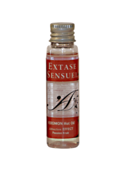 EXTASE SENSUAL - HEAT EFFECT MASSAGE OIL WITH PASSION FRUIT PHEROMONES