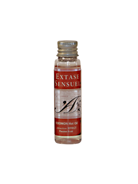 EXTASE SENSUAL - HUILE DE MASSAGE EFFET THERMIQUE AUX PHÉROMONES DE FR