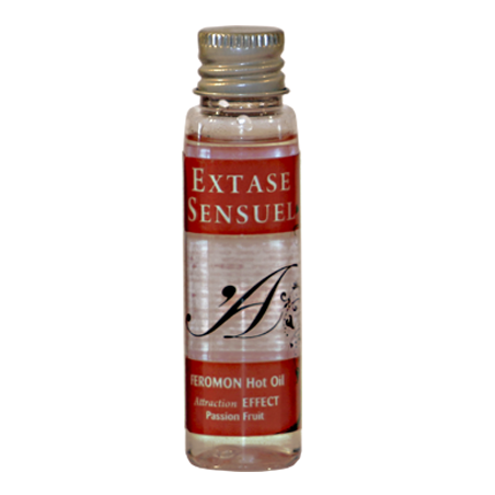 EXTASE SENSUAL - WARMTE-EFFECT MASSAGE OLIE MET PASSIEVRUCHTFEROMONNEN
