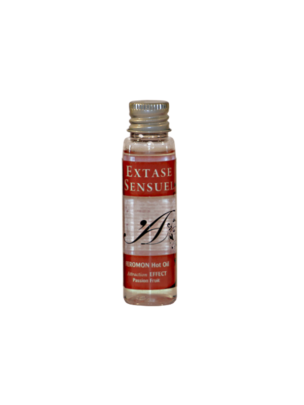 EXTASE SENSUAL - HEAT EFFECT MASSAGE OIL WITH PASSION FRUIT PHEROMONES