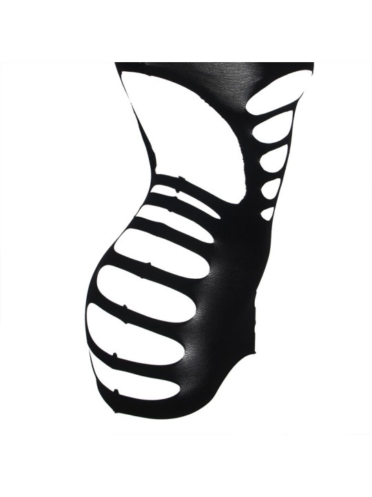 SUBBLIME - 952266 ROBE RÉSILLE ÉLASTIQUE MANCHES LONGUES NOIR TAILLE U