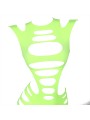 SUBBLIME - 952280 ROBE RÉSILLE ÉLASTIQUE MANCHES LONGUES VERT TAILLE U