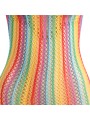 SUBBLIME - 952341 REGENBOGEN-NETZ-KLEID EINE GRÖSSE