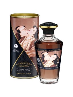 SHUNGA - HUILE DE MASSAGE À EFFET CHALEUR SAVEUR INTENSE DE CHOCOLAT 1