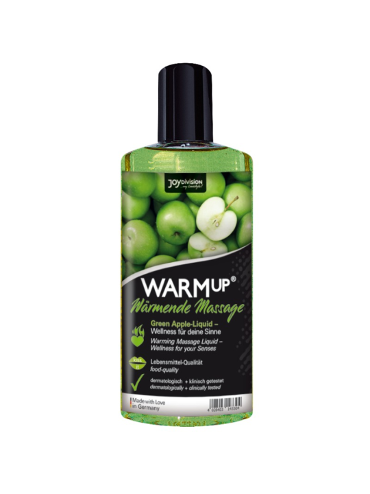 JOYDIVISION WARMUP - GROENE APPEL MASSAGE OLIE 150 ML