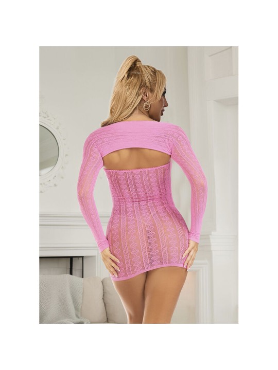 SUBBLIME - 952471 ROBE RÉSEILLE ROSE TAILLE UNIQUE