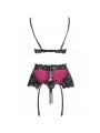 LIVCO CORSETTI FASHION - NAHIR LC 20214 SUJETADOR + PANTY + LIGUERO S/