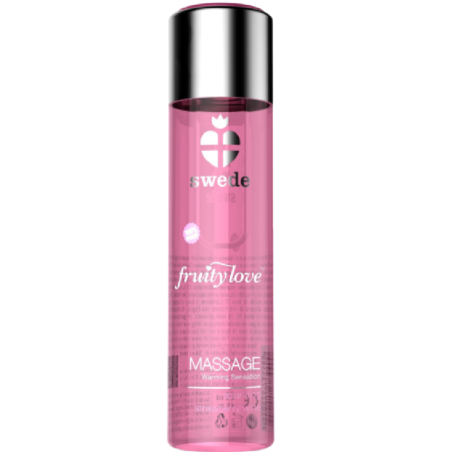SWEDE - FRUITY LOVE HUILE DE MASSAGE EFFET CHAUFFANT VIN MOUSSEUX FRAI