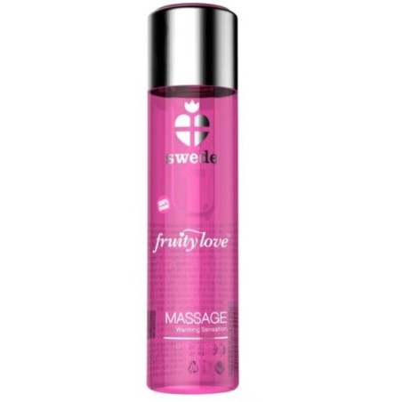 SWEDE - FRUITY LOVE WARMING EFFECT MASSAGE OIL PINK GRAPEFRUIT WITH MA