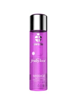 SWEDE - FRUITY LOVE EFEITO DE AQUECIMENTO ÓLEO DE MASSAGEM ROSA FRAMBO