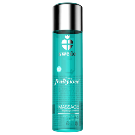 SWEDE - FRUITY LOVE HUILE DE MASSAGE EFFET CHAUFFANT CASSIS ET CITRON 