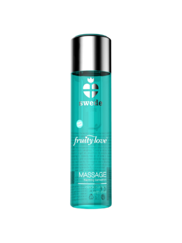 SWEDE - FRUITY LOVE MASSAGEÖL MIT WÄRMENDEM EFFEKT SCHWARZE JOHANNISBE