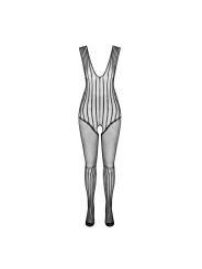 PASSION - BS 103 BODYSTOCKING BLANC TAILLE UNIQUE