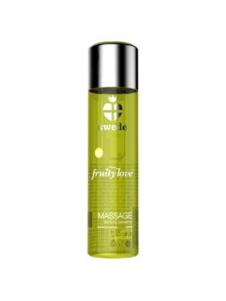 SWEDE - FRUITY LOVE MASSAGEÖL MIT WÄRMENDEM EFFEKT VANILLE UND GOLDBIR