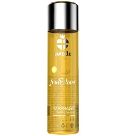 SWEDE - FRUITY LOVE MASSAGEÖL MIT WÄRMENDEM EFFEKT TROPISCHES FRUCHTIG