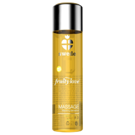 SWEDE - ÓLEO DE MASSAGEM COM EFEITO AQUECIMENTO FRUTO FRUTO TROPICAL C