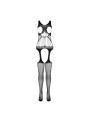 PASSION - BS 106 BODYSTOCKING ROUGE TAILLE UNIQUE