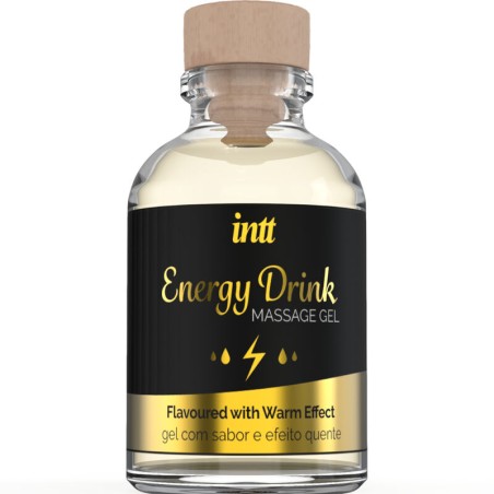 INTT MASSAGE & ORAL SEX - GEL DA MASSAGGIO CON BEVANDA ENERGETICA AROM