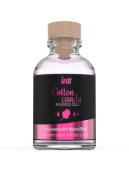 INTT MASSAGE & ORAL SEX - MASSAGEGEL MET SUIKERSPINSMAAK EN WARMTE-EFF