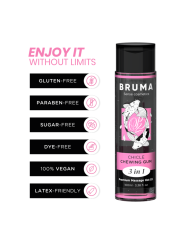 BRUMA - HUILE DE MASSAGE PREMIUM EFFET CHALEUR SAVEUR GOMME 3 EN 1 - 1