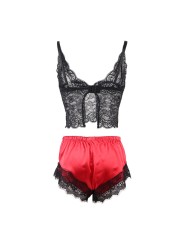 SUBBLIME - 953966 CHEMISE DE NUIT DÉCONTRACTÉE EN SOIE + PANTALON EN D